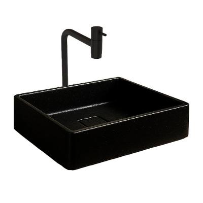 Cuba Oregon Cimento Com Torneira Inox Black E Válvula Oculta Preto