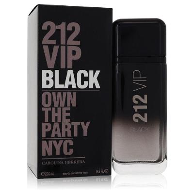 Perfume Masculino 212 Vip Black Carolina Herrera 200 Ml Eau De Parfum