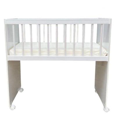 Mini Berço Moisés Alegria Branco Brilho Com Colchão ? Veronez