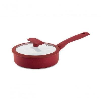 Panela Com Tampa 16x8cm 1,5l Vermelha Hércules Pa300-p16vm