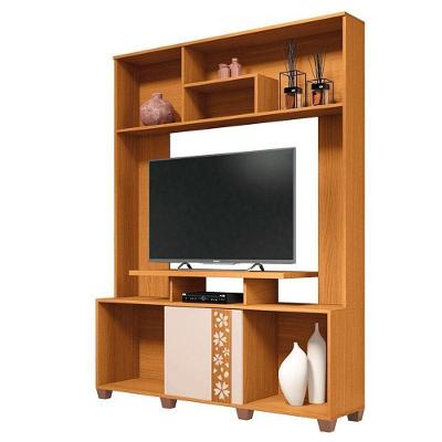Estante Para Sala Milla Cinamomo Off White ? Hb Móveis