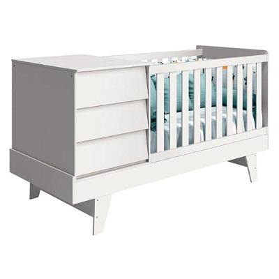 Berço Americano Multifuncional Prince Branco Acetinado ? Reller
