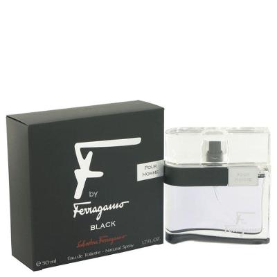Col. Masculina Black Salvatore Ferragamo 50 Ml Eau De Toilette