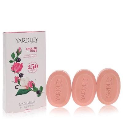 Sabonete Feminino Luxury Perfumado English Rose By Yardley London 103 Grs