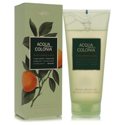 Gel De Banho Feminino 4711 Acqua Colônia Blood Orange Basil Maurer & Wirtz 200 Ml
