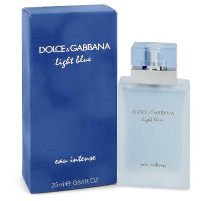 Perfume Feminino Light Blue Eau Intense Dolce & Gabbana 25 Ml Eau De Parfum
