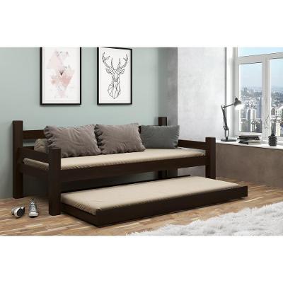 Bicama Madeira Maciça Para Colchão 78/88 X 188cm Paris Multimóveis Cr4139 Imbuia