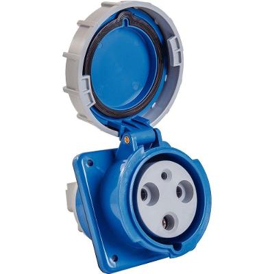 Tomada De Embutir Industrial 2p+t 125 A 220-250 Vca 6 H Tramontina Tramontina