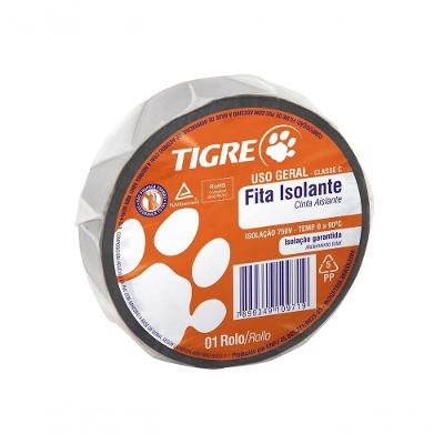 Fita Isolante Tigre Uso Geral 18mmx10m C-10pcs