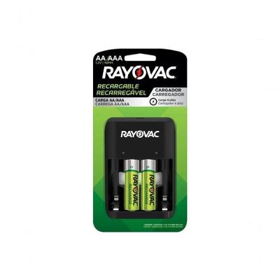 Carregador De Pilhas Aa-aaa Rayovac Sm-4 Usb