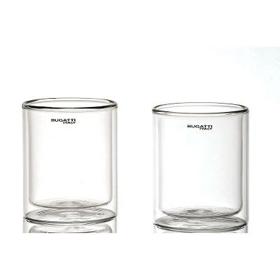 Conjunto De Copos De Whisky Parede Dupla 300ml 2pçs - Bugatti