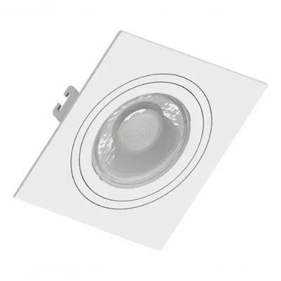 Embutido Face Plana Quadrado Ar70 Branco