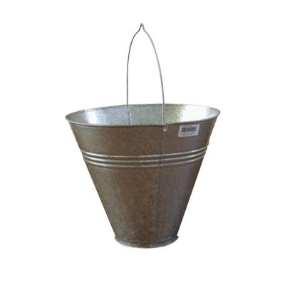 Balde Galvanizado Para Leite 10 Litros