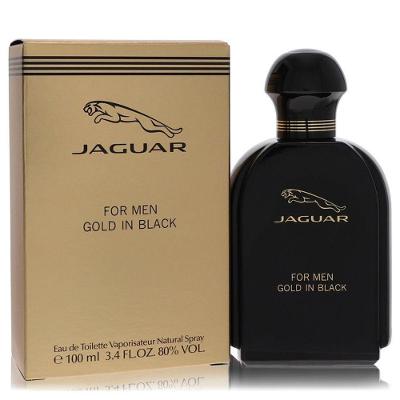 Col. Masculina Gold In Black Jaguar 100 Ml Eau De Toilette