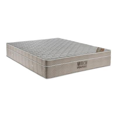Colchão Airtech Spring Pocket Queen (158X198X30) - Molas Superpocket, Eps, D26 Pró - Airtech