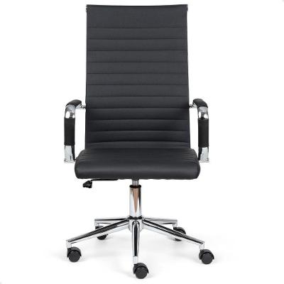 Cadeira Esteirinha De Escritório Presidente Charles Eames P305 Preto
