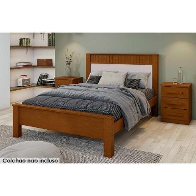 Cama De Casal Athenas Frassino-off White - Lopas