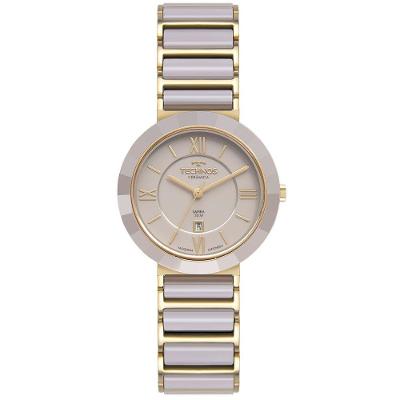 Relógio Technos Unissex Ceramic-saphire Dourado - 2015ce-1c 2015ce-1c
