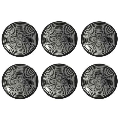Conjunto De Pratos Fundos 06 Peças Coup Chevron Porto Brasil