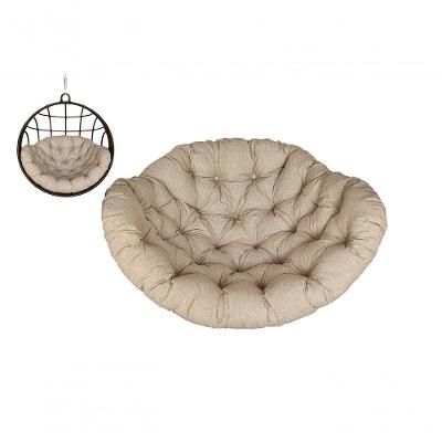 Almofada Futon P/ Balanço Ninho Suspenso Linhão Bege