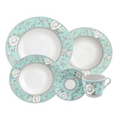 Aparelho De Jantar De Porcelana 20 Peças Helen Tramontina