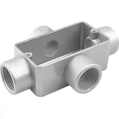 Condulete Fixo 1.1/4" Tipo "x" - Com Tampa / Sem Rosca / Sem Pintura Tramontina