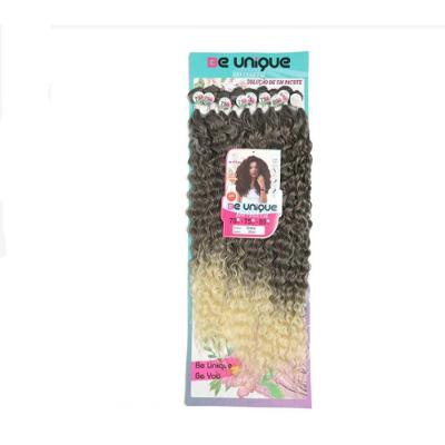 Cabelo Bio Vegetal Modelo Gata Entrelace Aplique Cor:t4-613(castanhoc-loiro)