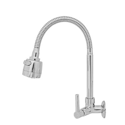 Torneira Gourmet Monocomando De Cozinha Tubo Bica Móvel Flexível De Mesa Arejador Modelo:parede