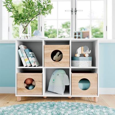 Estante Organizadora De Brinquedos Coleção Tivoli Divicar Branco Carvalho Treviso