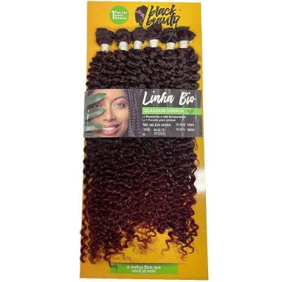 Cabelo Cacheado Beleza Negra 300gr 70cm Black Beauty Linha Bio Cor:mt1b-bug