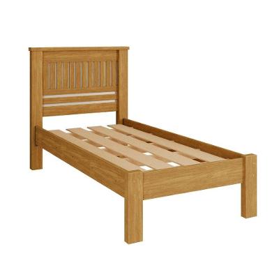Cama Solteiro Infantil Reforcada Monaco Camas Fenix Cinamomo-off White