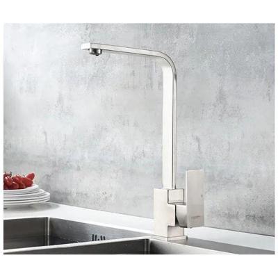 Torneira Cozinha Gourmet Bancada Misturador Monocomando Torneira Dubai Gourmet Monocom:prata