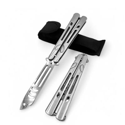 Canivete De Manobras Bsl-1 Prata Shark Para Colecionador Fidget Tricks E Treinamento Cor:prata