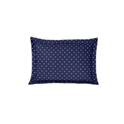 Fronha Estampada Infantil Joy 1 Peça 70cm X 50cm 80% Algodão - 20% Poliéster Percal 180 Fios Cor:marinho