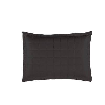 Porta Travesseiro Matelado Soft 1 Peça 70cm X 50cm 100% Poliéster Cor:preto