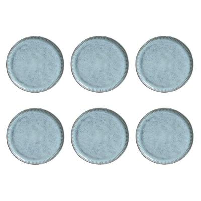 Conjunto De Pratos De Sobremesa 06 Peças Linhas Breeze Porto Brasil