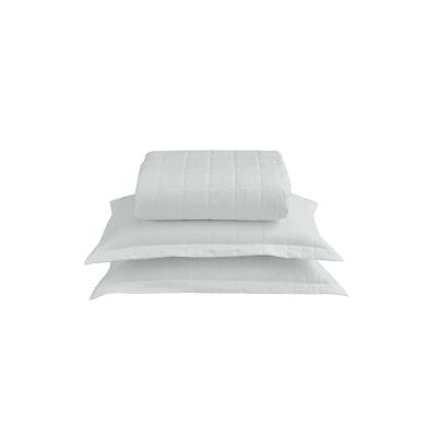 Kit Cobre Leito Matelado Dupla Face Soft 3 Peças Casal 100% Poliéster Cor:branco