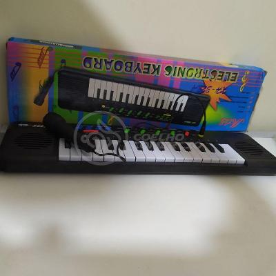 Mini Teclado Piano 32 Teclas Musical Karaokê E Microfone