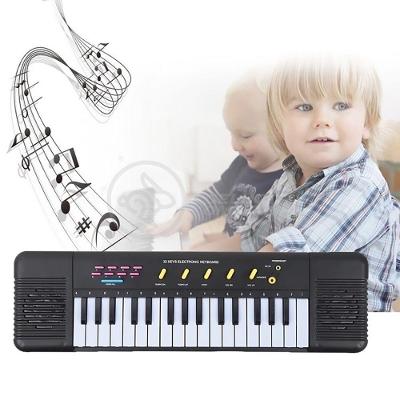 Mini Teclado Piano 32 Teclas Musical Karaokê E Microfone