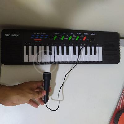 Mini Teclado Piano 32 Teclas Musical Karaokê E Microfone