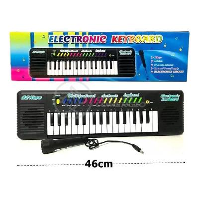 Mini Teclado Piano 32 Teclas Musical Karaokê E Microfone