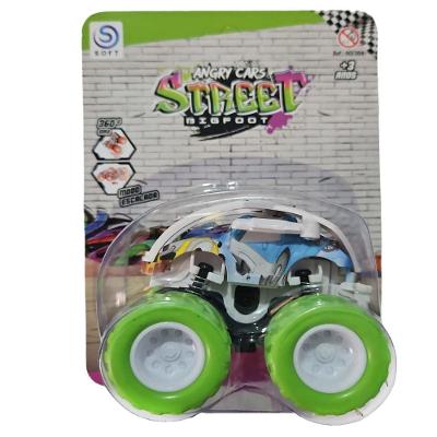 Carrinho Fricção Monster Truck 1:64 Escala Radical Suspensão Off Road Verde 15