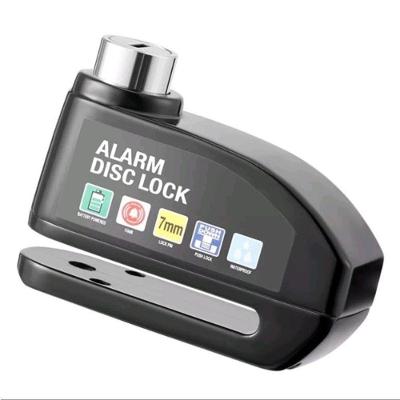 Trava Antifurto Cadeado P- Moto Com Alarme Sonoro Freio Disco