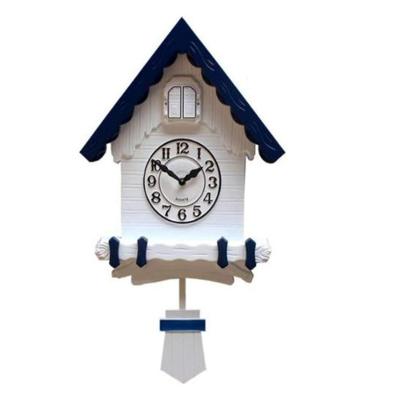 Relogio Cuco De Parede 3d Pendulo Musical Estilo Madeira Alemao Vintage Decorativo Escritorio Sala Passaro