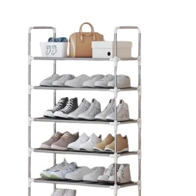 Estante Organizador Inox 5 Prateleiras Sapateira 15 Pares Lavanderia Rack Multiuso Bandeja Banheiro Compacta