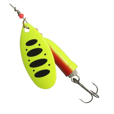 Kit 10 Iscas Artificiais Giratórias Spinner Colher De Metal 8g