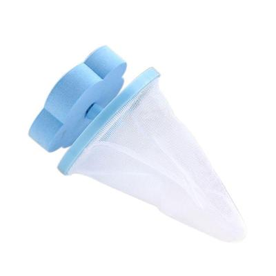 Coletor Tira Pelos Flutuante Para Maquina De Lavar Roupa Fiapos Azul
