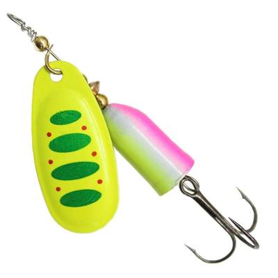 Kit 4 Iscas Artificial Giratória Spinner Colher De Metal 11g