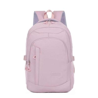 Mochila Grande Reforçada Impermeável Para Notebook 15.6 Faculdade Escola Passeio Unissex Rosa