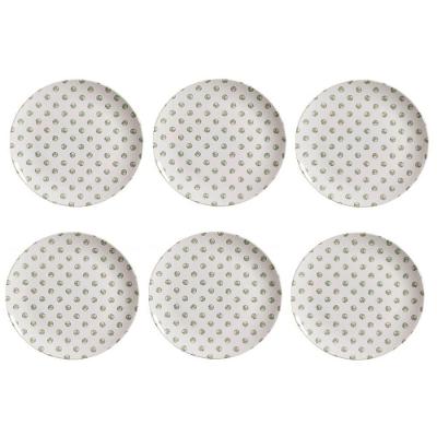 Conjunto De Pratos Rasos 06 Peças Coup Grêta Porto Brasil